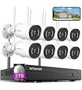 Amazon.com : Wireless Security Camera System,SMONET 1080P 8
